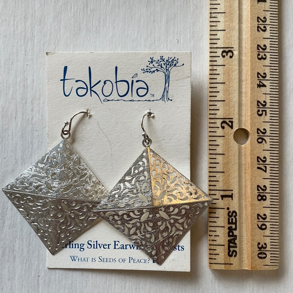 Sterling silver earrings
